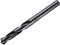 sourcing map 14mm Drill Bit 1/2 Reduced Shank 4341 High-Speed Twist HSS Nitriding Black 135° for Light-duty Soft Metal Aluminum Alloy Wood Plastic