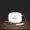 Taoricen Protective Case for JBL TUNE BEAM 2 Headphone, Transparent Drop-proof Cover with Lanyard