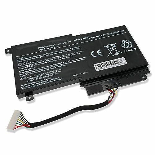 (14,4 V 43 Wh) PA5107U-1BRS PA5107U Batterie pour ordinateur portable Toshiba Satellite L40D L45D L55 L50 L50-A P50 P50-A P50T P55T P50-b S50 S50D S55 S55-A5166 7 S55. Série T