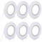 QMLING 6 Rollen Doppelseitiges Klebeband Dünn, Starke Selbstklebend Klebeband Doppelseitig für Nähen DIY Handwerk Basteln 6mm x 50 Meter