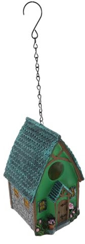 BESPORTBLE Vogelhaus Für Garten Hängendes Vogelnest Aus Kunstharz Vogelhaus Für Draußen Kleinvogelbedarf Harzvogelhaus-Dekoration