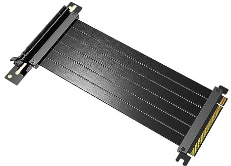 GPU Vertikale Halterung RiserCable 90°/180° GPU-Verlängerungsleitung geschirmter Computer PCIe3.0 X16 VGA-Kartenhalterung