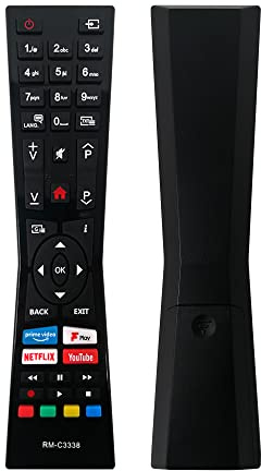 LT-32C600 Remote Control for JVC Smart HD Ready LED TV