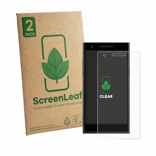 ScreenLeaf 2 Stück Schutzfolie für Philips S396 [nachhaltiger Displayschutz, Folie, transparent, kratzfest]