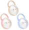 3 Pieces Baby Dummy Case, Travel Soother Box Baby Pacifier Holder Storage Case Dummy Container for Infant Baby Toddler