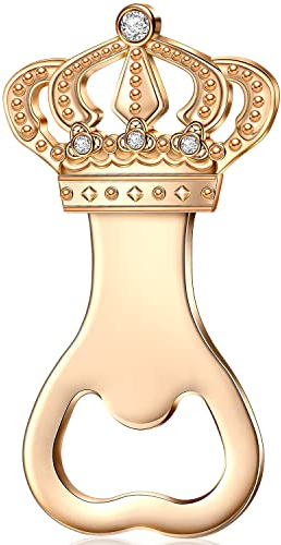 Flaschenöffner Metall Bieröffner Tragbare Glasöffner Personalisierter Deckelöffner Bottle opener für Küche Bar Camping Karneval Faschingsparty