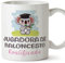 MUGFFINS Tazas para JUGADORA DE BALONCESTO mujer - En Español - Koalificado/koalificada - 11 oz / 330 ml - Regalo original y divertido