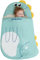 Bebamour Baby Schlafsack 0-18 Monate Niedlich Junge Mädchen Schlafsack Baby Wrap Blanket (Blue Dino/50-85cm/For 0-18Months)