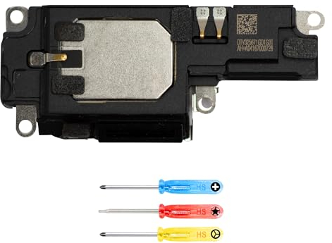 MMOBIEL Lautsprecher Kompatibel mit iPhone 14 Pro Max – Telefon Lautsprecher Ersatz - Ringer, Summer Reparatur - Inkl. Flexkabel und Schraubendreher