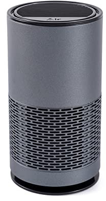 Rafstya Car Air Purifier for Home Purifier Hepa Filters Desktop Purifier USB Rechargeable Portable Air Cleaner Diffuser-Gray