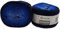 500g Ilkadim Export Rosegarden, 500 Gramm Bobbel Wolle Farbverlauf, 100% Baumwolle, Bobble Strickwolle Mehrfarbig (blau dunkelblau 325)