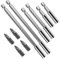 10PCS Magnetic Extension Bit Holder Set - 60mm, 100mm, 150mm Impact Drill Hex Extension Bar with 4 PZ2 Screwdriver Bits - Magnetic Bit Holder for Impact Driver & Electric Drill Screwdriver