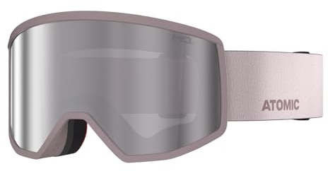ATOMIC FOUR HD Skibrille I Mittelgroße Ski- & Snowboardbrille mit HD Scheibentechnologie für klare Sicht I Damen- & Herren-Ski-Brille mit Live Fit Rahmen für individuelle Passform