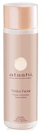 atashi Tonico Viso Fermezza E Luminosità Freschezza Glaciale, Rinfresca, Purifica, Idrata, Con Liposomi Dell’Acqua Glaciale E Acido Glicolico Liposomiale, Per Tutti I Tipi Di Pelle, 250 ml