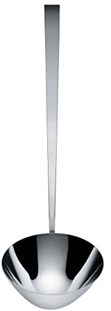 Alessi PS17/50 Loochtootoo Mestolo da Cucina in Acciaio Inossidabile 18/10, Finitura Lucida