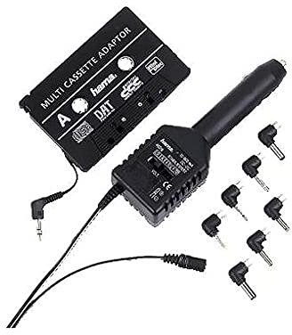 Hama CD-Adapter-Set fürs Auto (mit 7 einzelnen Anschlussadaptern und Auto-Netzteil)