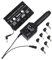 Hama CD-Adapter-Set fürs Auto (mit 7 einzelnen Anschlussadaptern und Auto-Netzteil)
