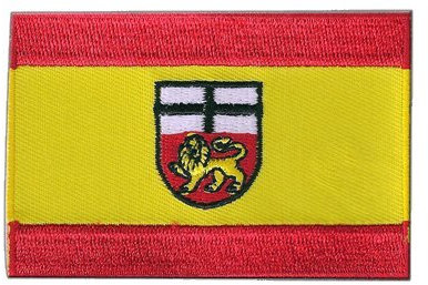 Flaggenfritze Flaggen Aufnäher Deutschland Stadt Bonn Fahne Patch + gratis Aufkleber