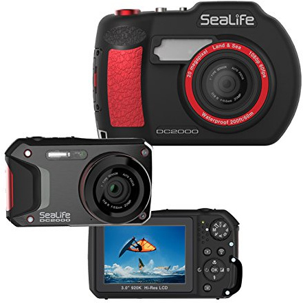 Sealife SL740 DC2000 Unterwasserkamera schwarz/rot