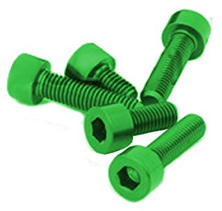 LLS Kit Viti Tappo Serbatoio in ergal Verde