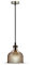 Lámpara colgante de cristal., ámbar, Hauteur x Largeur x Profondeur : 145 mm x 160 mm x 1050 mm, E27