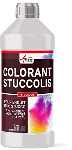 STUCCOLIS - Farbdosis für Venezianischen Stuckput Graphitgrau - 250 ml