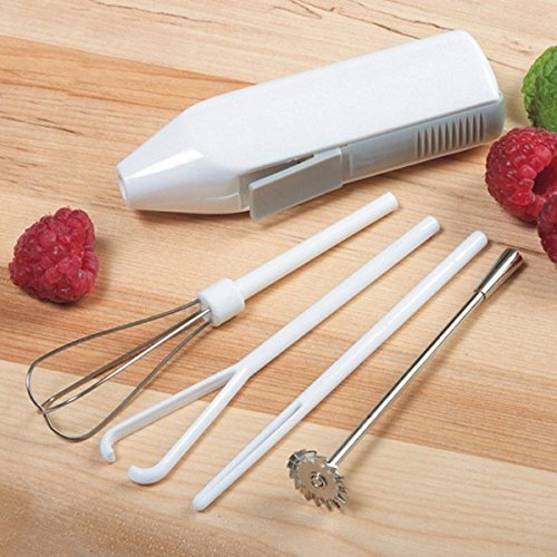 Norpro 5 Piece Deluxe Cordless Mini Mixer Set (Pack of 3)