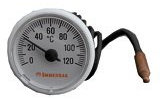 TERMOMETRO CEWAL 0-120°C BIANCO IMMERGAS - 1.023628