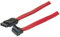 EXC 314006 Câble coudé SATA vers SATA Rouge