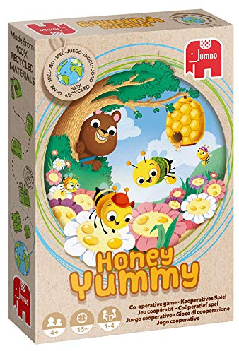 Jumbo 19731 Honey Yummy Brettspiel, Mehrfarbig