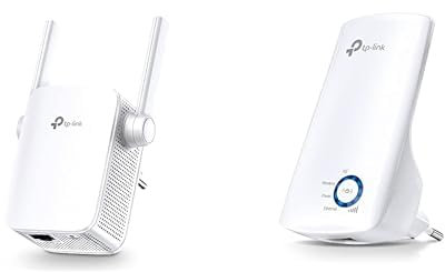 TP-Link Répéteur WiFi AC1200, Extender jusqu'à 120㎡, Amplificateur N300, WiFi Booster, 1 Port Ethernet