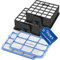 Filtro Hepa, 2 pezzi e 2 filtri motore, set completo di ricambio per aspirapolvere Bosch 00578731 00578863