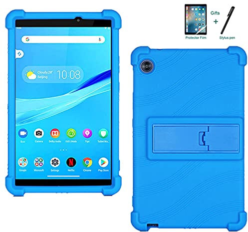 QYiD Funda infantil para Lenovo Tab M10 HD de 2ª generación (TB-X306X) / Smart Tab M10 HD 2ª generación (TB-X306F) de 10.1 pulgadas 2020 con protector de pantalla y lápiz capacitivo, funda ligera de