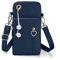 Aucuu Petit Sacoche Telephone Portable Femmes, Sac Téléphone Portable Femme avec Bandoulière Réglable, Oxford Tissu Crossbody Pochette Sacoche Running Armbag pour Téléphone 7''(avec Prise Casque)