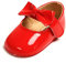 MASOCIO Scarpe Neonata Ballerina Scarpine Primi Passi Scarpette Bimba Taglia 19 6-12 Mesi Rosso