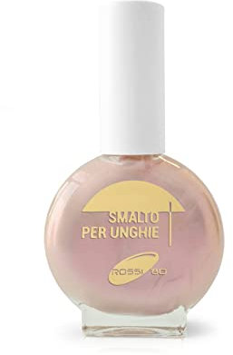 Smalto per Unghie Rossi '80 Rosa Perlato Chiaro. smalto Big 5 Free. Smalto con pennello a lingua di gatto extra large per una facile stesura.