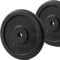 KK Cast iron Weight Plate Set For 1 Inch Barbell Bar Dumbbells Weight Disc Pair. 2 x 2.5kg, 5kg or 20kg Barbell Weight Plates. Dumbbell Plates for Home or Gym Training or Weightlifting. (2 X 20KG)