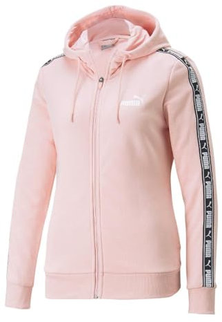 PUMA Felpa da Donna con Cerniera, Colore: Rosa