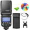 Godox TT685II-O Blitz für Olympus Panasonic TTL Speedlight Kamerablitz 2.4G GN60 HSS 1/8000S, 330 Full Power Pops, TCM Instant Conversion Speedlite für Olympus Panasonic Kameras ((Upgrade TT685-O)
