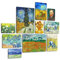 Giallobus - Satz von 10 mehrteiligen Gemälden - Vincent Van Gogh - Van Gogh 2 - MDF-Holz - - 2 x 42x29,7cm - 4 x 29,7x21cm - 4 x 21x14,85cm - - Fertig zum Aufhängen – Gemälde