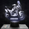 Nachttischlampe Motorrad Africa Twin H deko Biker. Geschenkidee Mann objekt Motorrad Africa Twin H Nachtlicht Erwachsene deko Zimmer. Weihnachten