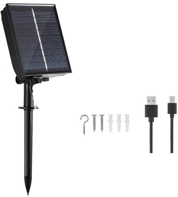 Tacobey Panneau solaire 3 V pour guirlandes lumineuses solaires