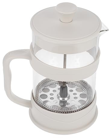 Mikinona Cafetière Verre De Style Français Pour Café Et Thé Pot à Infuser Ergonomique Pour Bureau Et Domicile