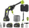 Cordless Pressure Washer, Portable Car Washer with 2 Rechargeable Batteries, 21V High Pressure Water Gun for Car/Floor/Garden Cleaning, 5M Hose, Free Soap Dispenser Bottle & Hard Carry Case