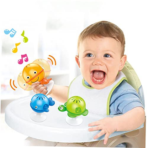 TOYANDONA 9 Stk die Glocke rütteln Saugnäpfe für Babys Helfer beim Füttern von Babys Meerestier Saugrassel suction cup saugnapf Spielzeuge Babyspielzeug Abs