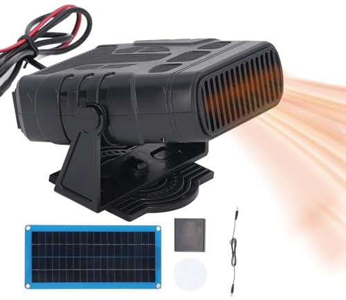 Panneau Solaire 30 W Plus Chauffage, Kit De Chauffage De Serre À Panneau Solaire Portable, Chauffage De Panneau Solaire Monocristallin Avec USB, Kit D'énergie Solaire De Séchage Et De Chauffage