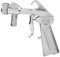 Pistola per Sabbiatura Professionale Sandblaster,Kit Sabbiatrice con 4 Ugelli in Ceramica, Sabbiatrice Sifone Aria Sabbiatura Mangime Sabbiatura Ugello Ceramico Abrasivo per Cabine Sabbiatura