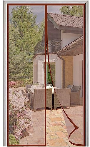 Rechteckig Zanzariera Magnetica per Porta, Traspirante Anti Insetti Chiusura Automatica Tenda Zanzariera Porta Facile da Installare per Balcone Soggiorno Patio