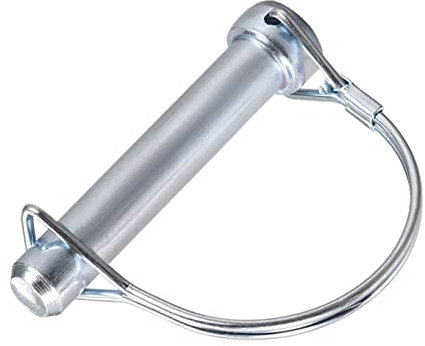 QUARKZMAN 0.47x2.54 Albero Blocco Perno x 1pz Accoppiatore Perno per Tavolo Sega Camion Spruzzatore Trattore Attacchi Traino, [Argento Tono, Arco Rotondo]