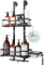 UUlioyer Etagere Douche à Suspendre avec Porte-Savon, Rangement Douche sans Percage pour le gel Douche et le Shampooing, Noir